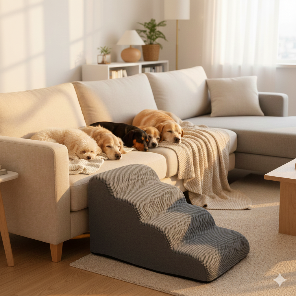 THE STAIRWAY: honden trapje voor de zetel of het bed