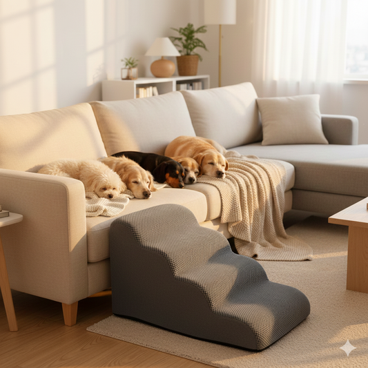 THE STAIRWAY: honden trapje voor de zetel of het bed