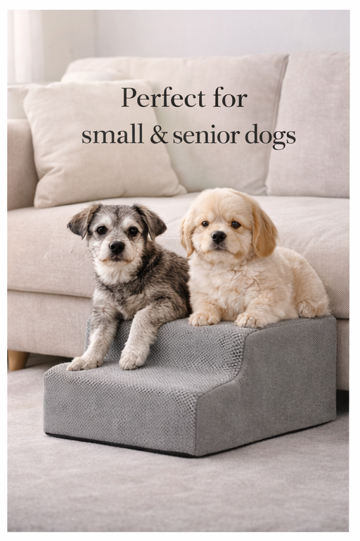 Curved Dog Stairs Ramp for your senior dog or for your little furry friend.