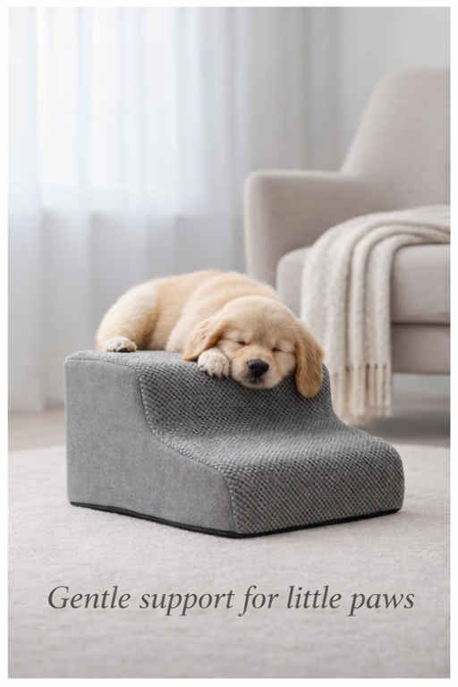 Curved Dog Stairs Ramp for your senior dog or for your little furry friend.